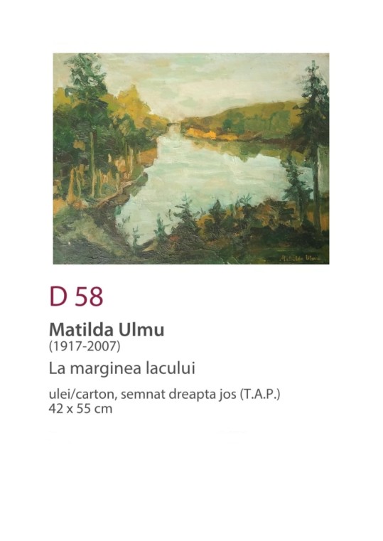 Matilda Ulmu - "La marginea lacului"